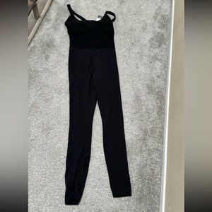 Vuori colorblock corset jumpsuit black